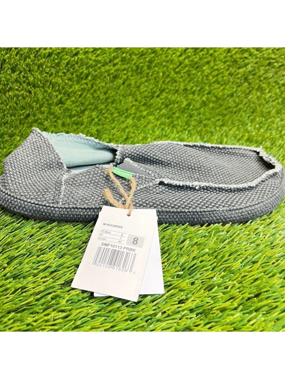 Sanuk Rounder Mens Size 8 Gray Casual Classic Outdoor Slip On Loafers Shoes